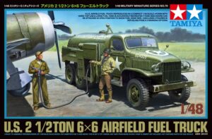 TAMIYA US 2 1/2 TON 6X6 AIRFIELD FUEL TRUCK 1/48 32579