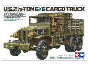 Tamiya U.S. 2.5-TON 6x6 Cargo Truck 1/35 35218