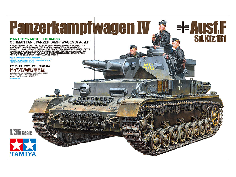 Tamiya PZ.KPFW.IV AUSF F 1/35 35374
