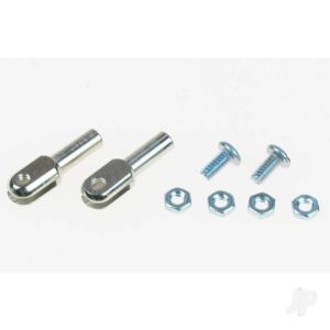4-40 Steel Rod Ends (2pcs)