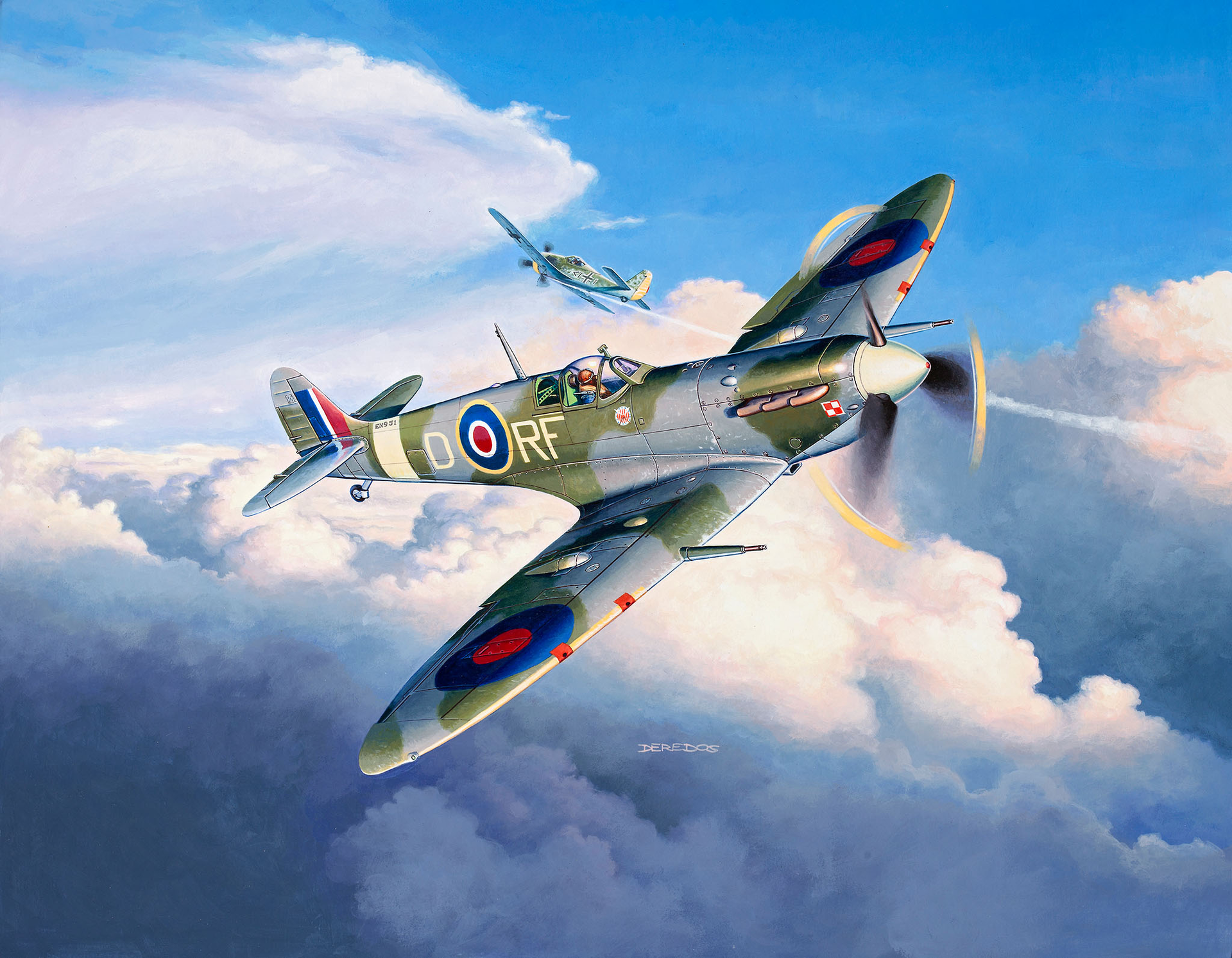 REVELL SUPERMARINE SPITFIRE MK.VB 03897