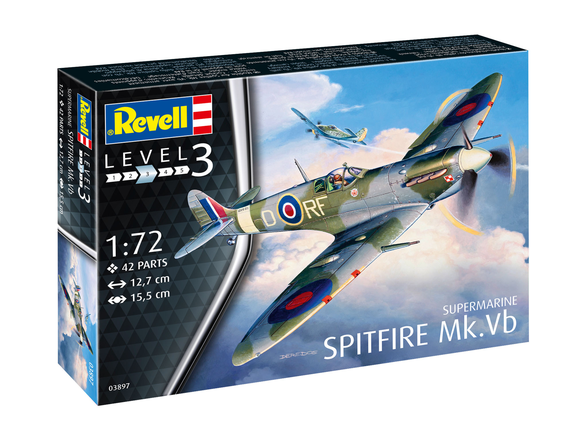 REVELL SUPERMARINE SPITFIRE MK.VB 03897