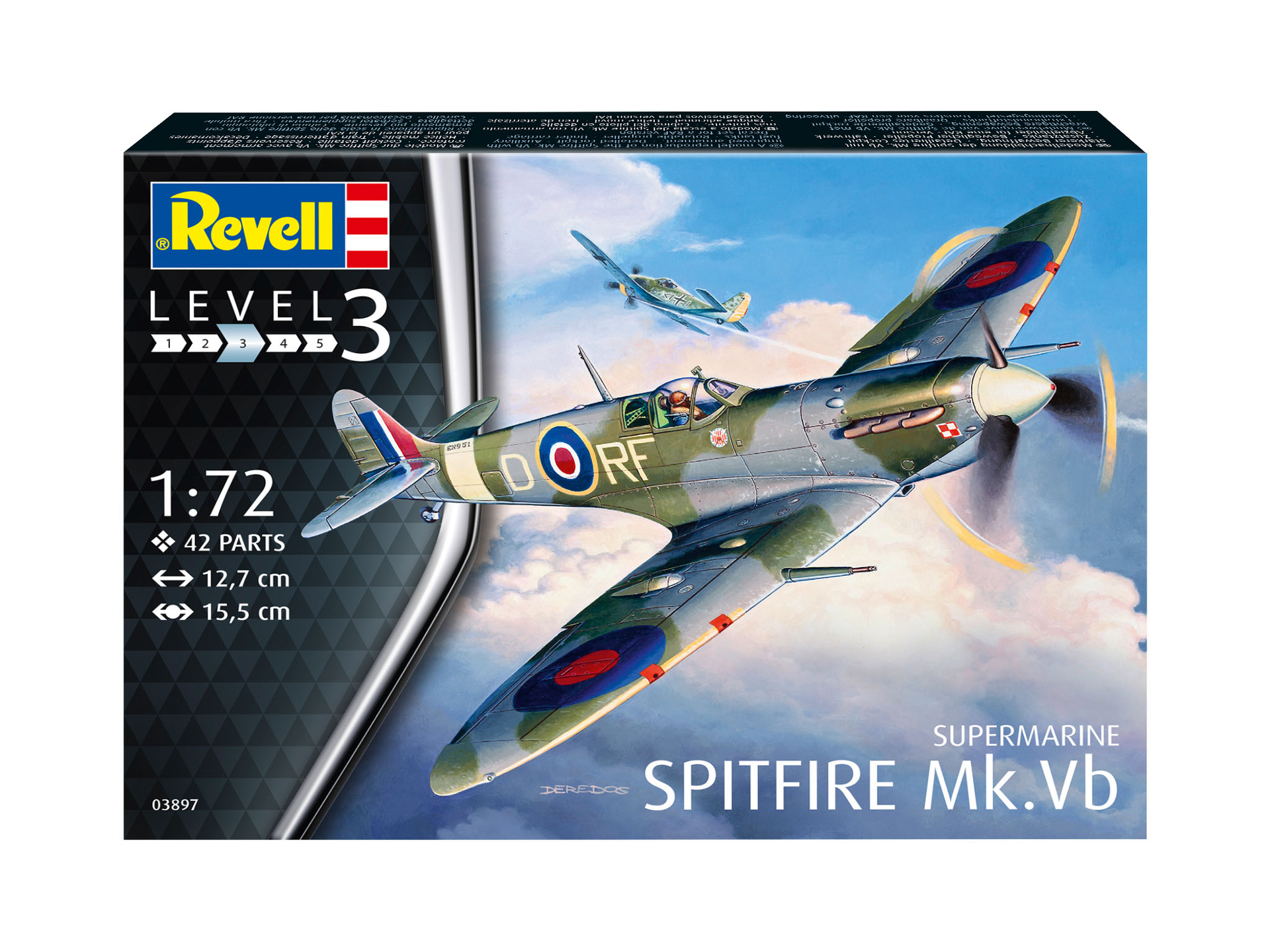 REVELL SUPERMARINE SPITFIRE MK.VB 03897