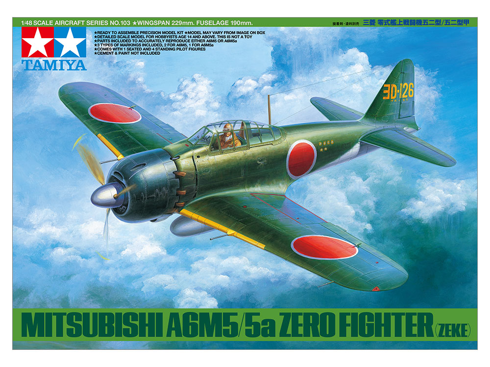 Tamiya A6M5/5A Zero (ZEKE) 1/48 61103