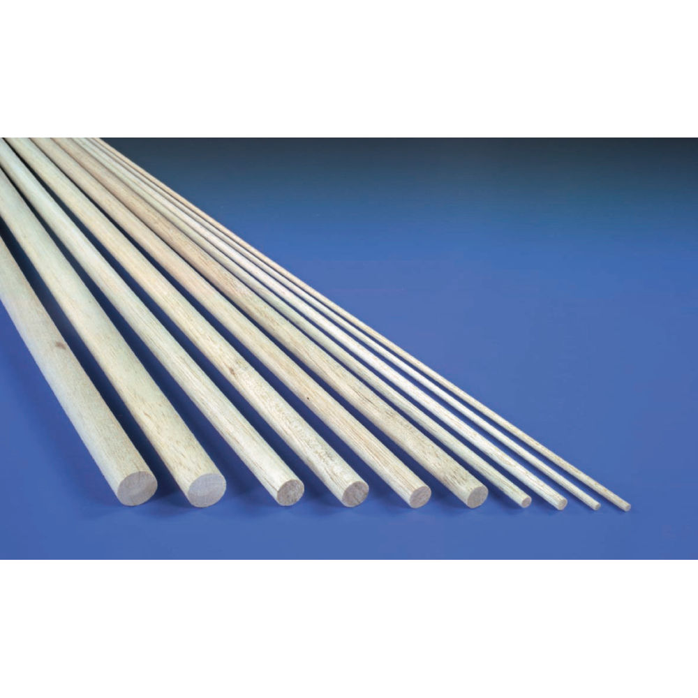 6.5mm (1/4in) 930mm Balsa Dowel
