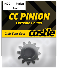Castle CC Pinion 23 Tooth - MOD1 5mm shaft