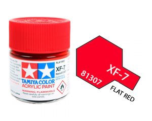 ACRYLIC MINI XF-7 FLAT RED