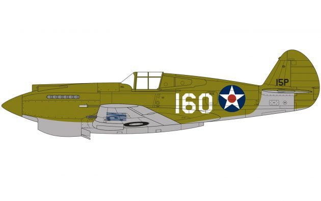 Airfix Curtiss P-40B 1:48 # A05130