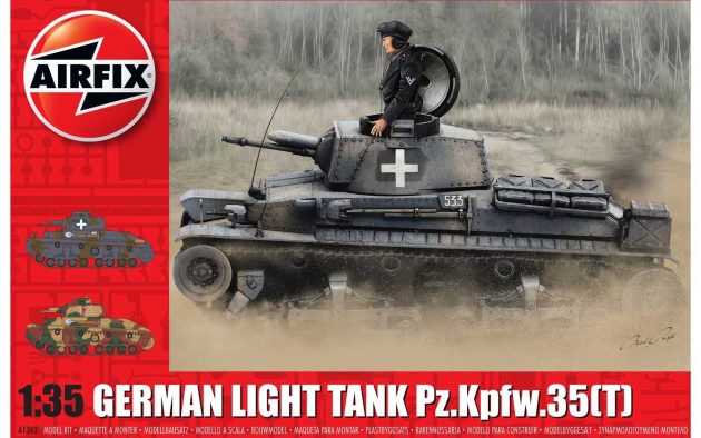 Airfix German Light Tank Pz.Kpfw.35(t) 1:35 A1362