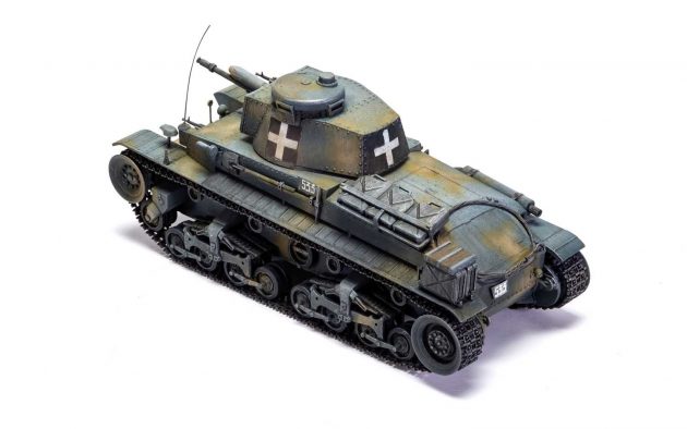 Airfix German Light Tank Pz.Kpfw.35(t) 1:35 A1362 - TJD Models