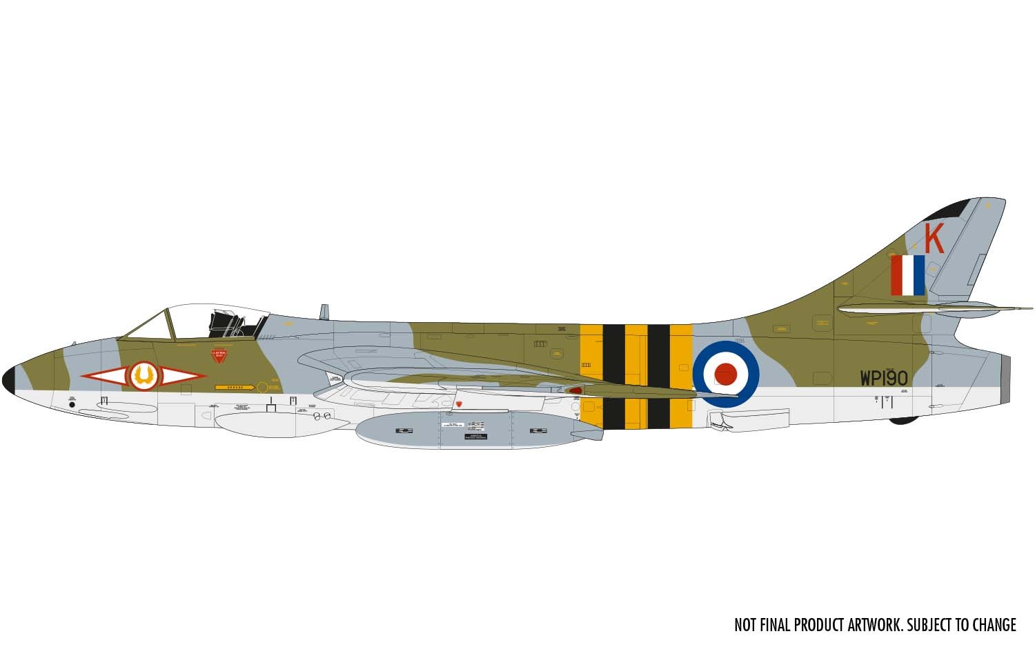 Airfix Hawker Hunter F.4/F.5/J.34 A09189