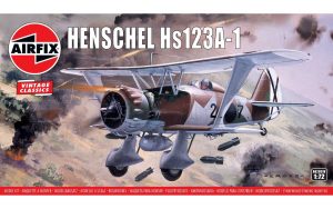 Airfix Henschel Hs123A-1 1:72 Plastic Model Kit A02051V