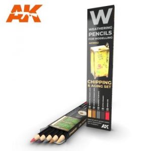 AK Interactive Pencils Set - Chipping