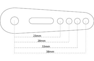 Alum. Servo Arm M3 Half Large Futaba