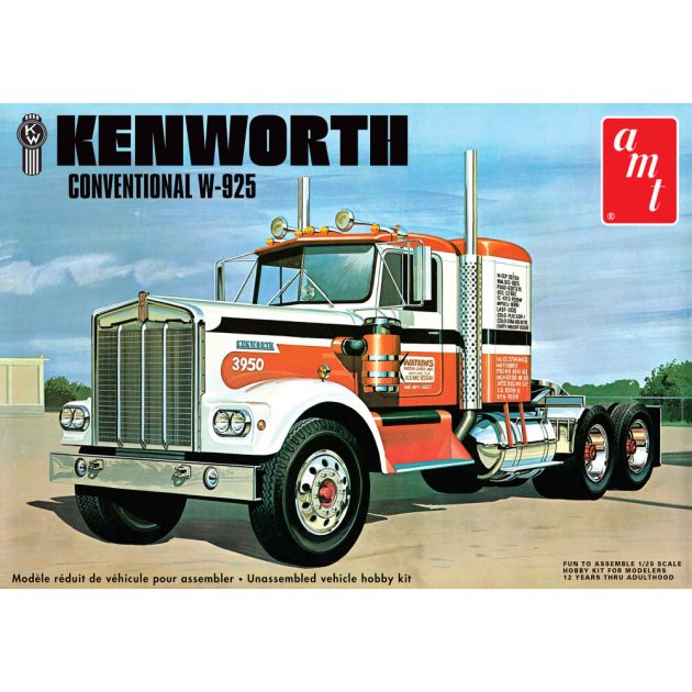 AMT Kenworth W925 Watkins Conventional Semi Trucker AMT1021