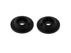 Arrma CNC Aluminium Wing Buttons (Black) (2Pcs)
