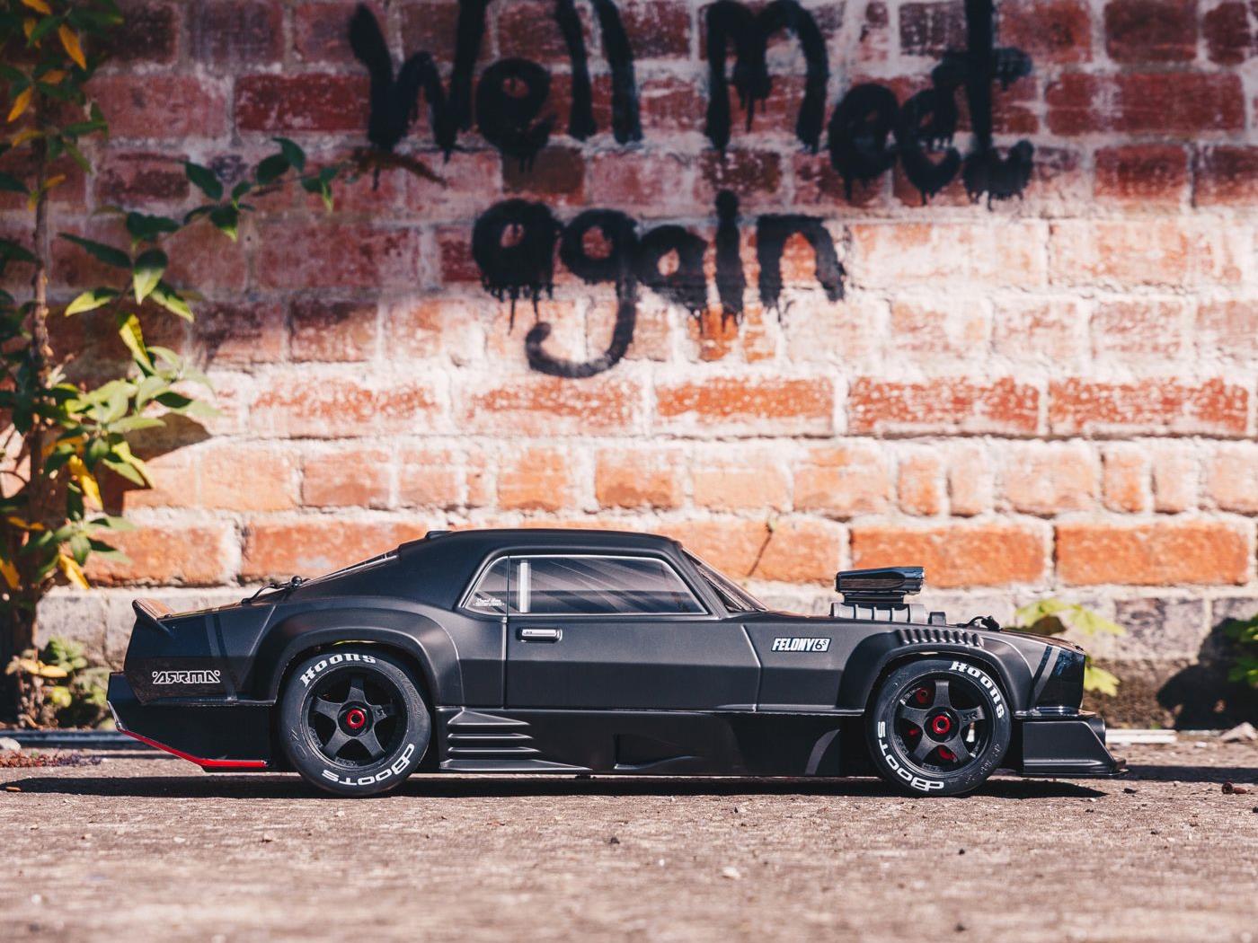 Arrma Felony 6S BLX RTR Black ARA7617V2T1