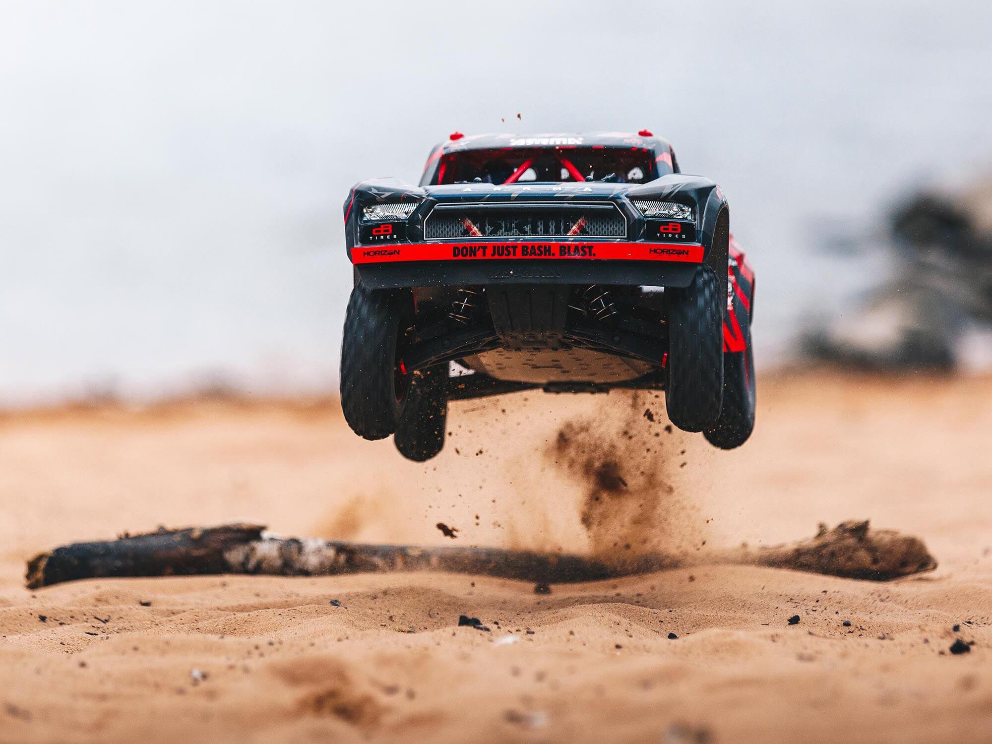 Arrma Mojave 6S BLX 1/7 Desert Truck Blk/Red V2