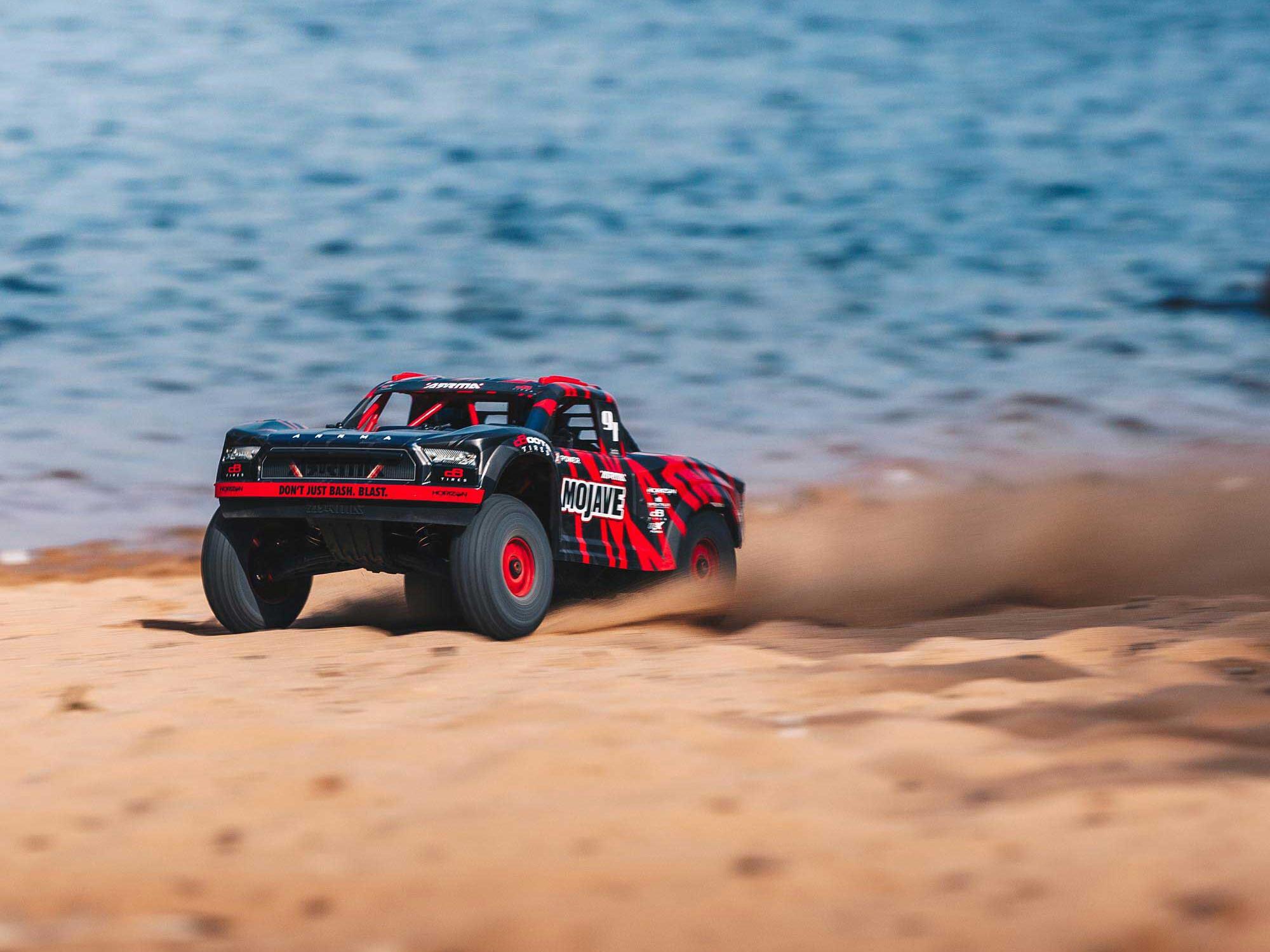 Arrma Mojave 6S BLX 1/7 Desert Truck Blk/Red V2