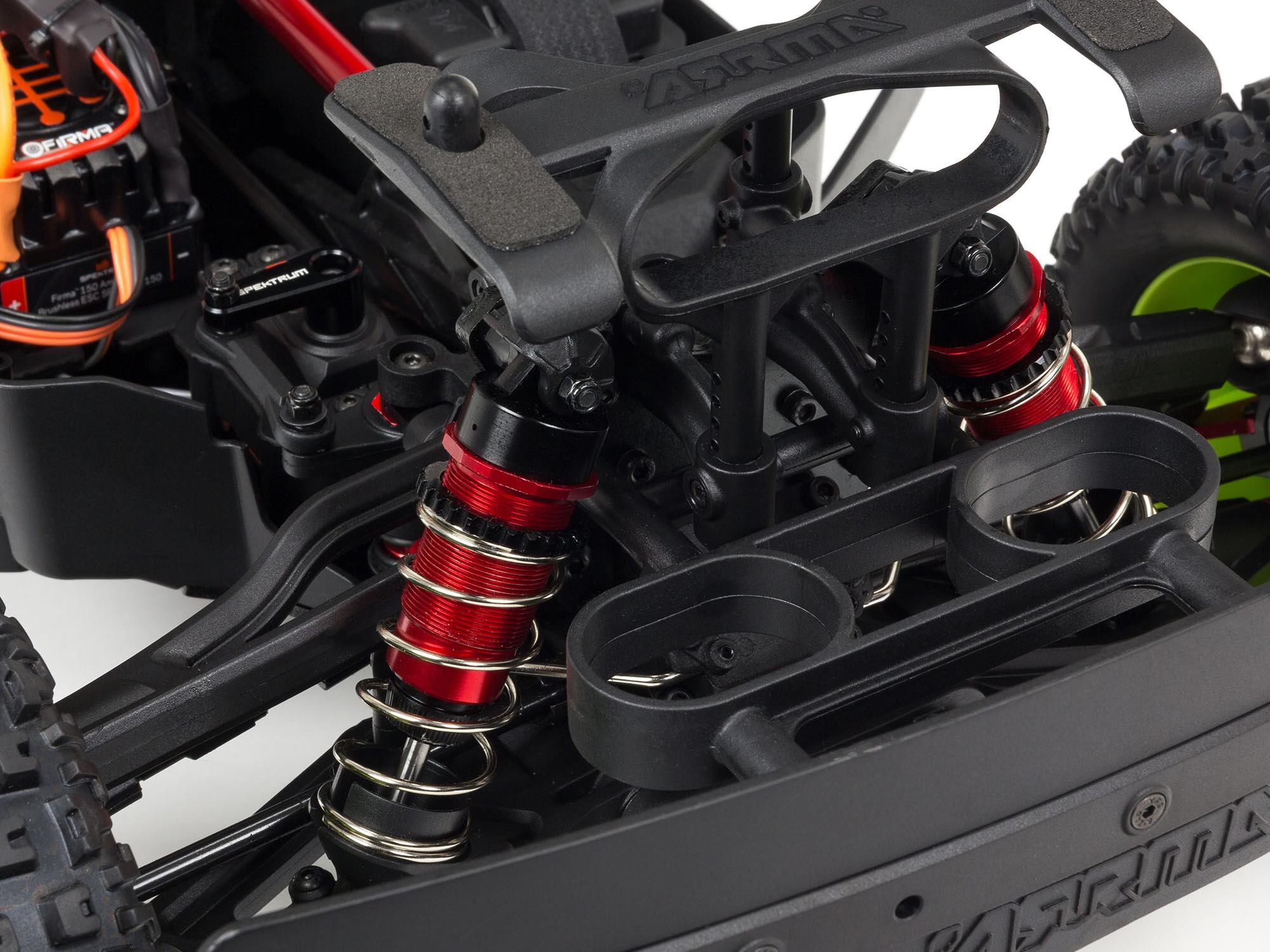 Arrma Mojave 6S BLX 1/7 Desert Truck Blk/Red V2