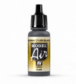 AV Vallejo Model Air - Black Grey (RLM66) VAL055