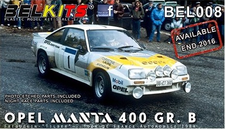 Belkits 1/24 Opel Manta 400 GR. B # 008 - TJD Models