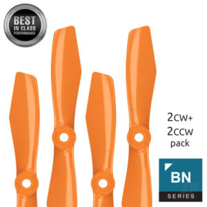 BN-FPV bullnose - 5x4.5 Propeller Set 4x Orange