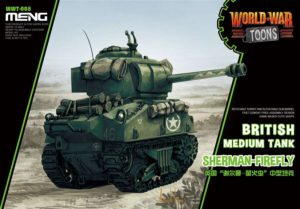 Meng Model British Tank Sherman Firefly World War Toon