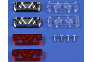 Carson 1:14 Trailer Taillights 7-sections (2) C907037