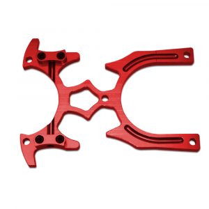 CNC Metal Transmitter Stand (Red)