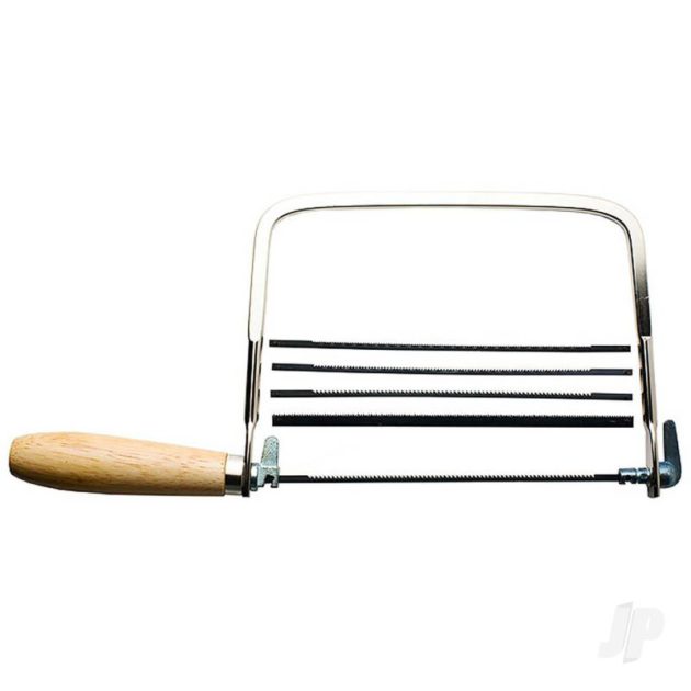 Coping Saw with 4 Extra Blades, 7.0x4.5in