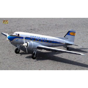Douglas DC-3 (Lufthansa) 70.8" Wingspan (EP/GP) ARF