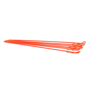 EXTRA LONG BODY CLIP 1/10 - FLUORESCENT RED (6)