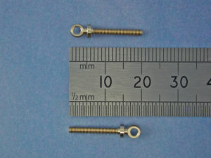 Eyebolt M2 BallØ:3.8mm Thread Length :14mm(Pk4)