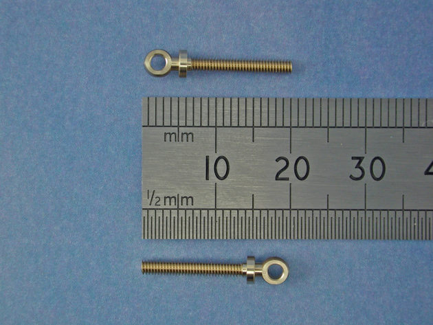 Eyebolt M2 BallØ:3.8mm Thread Length :14mm(Pk4)