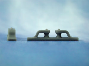 Fairlead Open (double vertical rollers) L35, W6, H7(Pk2)