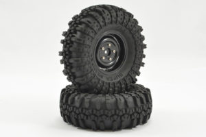 FASTRAX 1:10 CRAWLER SWAMPER 1.9 SCALE WHEEL Ø118MM TYRE (BLACK)