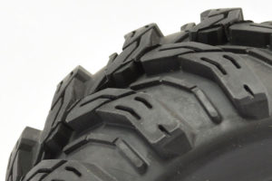 FASTRAX 1:8 MT ARROW MOUNTED 6-SPOKE CHROME 1/2"OFFSET(PR)