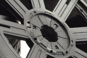 FASTRAX 1:8 PADDLE MOUNTED ON 8-SPOKE BLACK (PR)