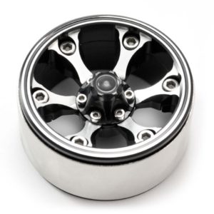 FASTRAX 1.9" HEAVY DUTY 6-SPOKE ALLOY BEADLOCK WHEELS (X2)