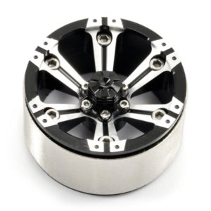 FASTRAX 1.9" HEAVY DUTY SPLIT 6-SPOKE ALLOY BEADLOCK WHEELS (X2)