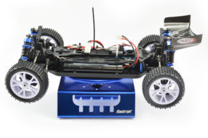 FASTRAX BLUE ALUM LOCKING ROTATING CAR MAINTENANCE STAND W/MAGNET