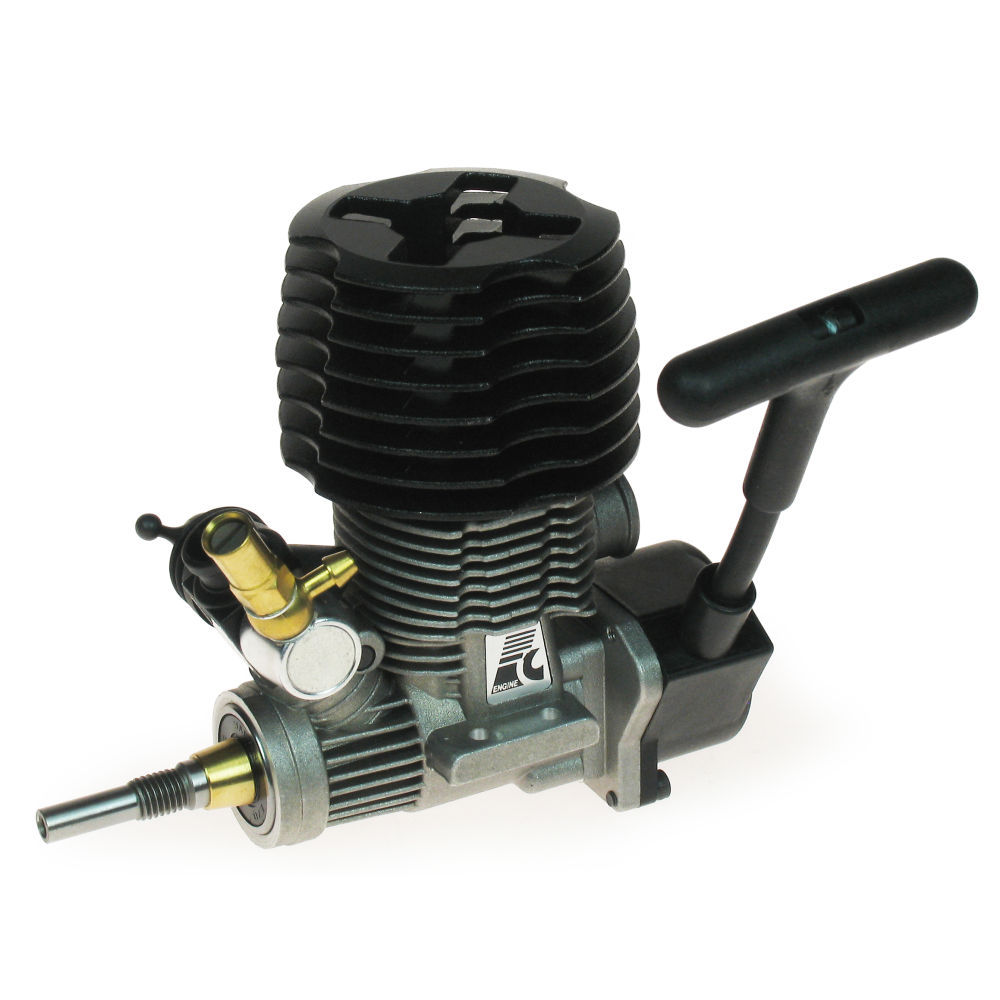 Force 18 Car ABC Rear Exhaust incl. Pull-start (SG-Shaft)