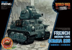 Meng Model French Tank Somua S-35 World War Toon