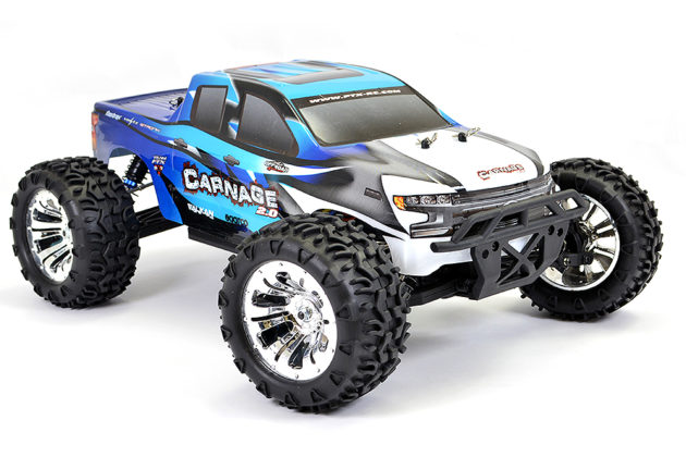 FTX CARNAGE 2.0 1/10 BRUSHED TRUCK 4WD RTR - BLUE