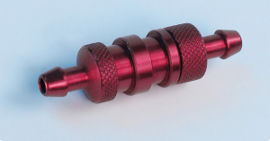 FUEL FILTER ANODISED RED