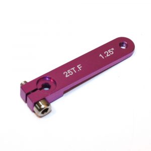 Futaba Aluminium Servo Arm 1.25" M3 (Purple)