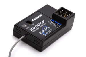 Futaba R202GF 2ch Rx 2.4GHz S-FHSS P-R202GF
