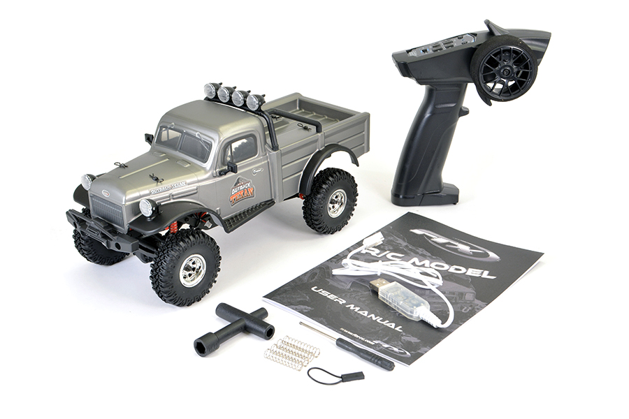 FTX Outback Grey Mini X Texan 1:18 Trail RTR - FTX5524GY