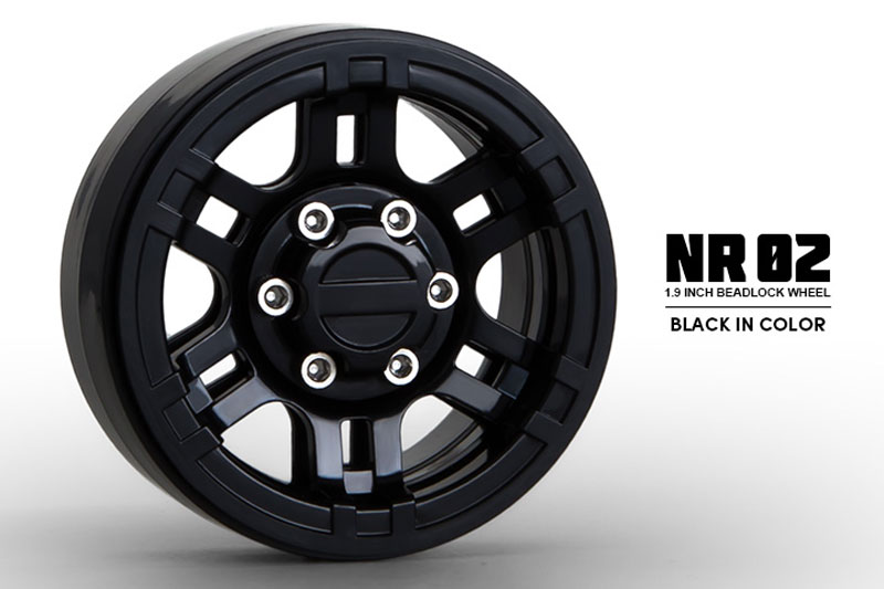 GMADE 1.9 NR02 BEADLOCK WHEELS (BLACK) (2)